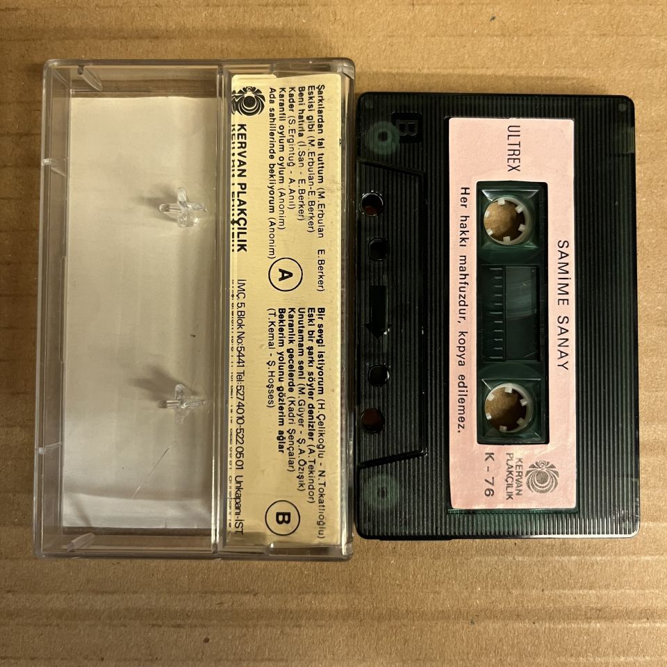 SAMİME SANAY - BENİ HATIRLA (1983) - KASET 2.EL