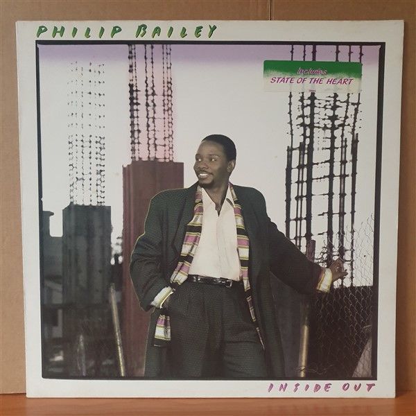 PHILIP BAILEY - INSIDE OUT (1986) - LP 2.EL PLAK