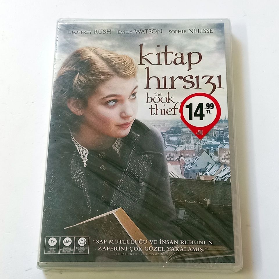 KİTAP HIRSIZI - THE BOOK THIEF - GEOFFREY RUSH, EMILY WATSON - DVD 2. EL