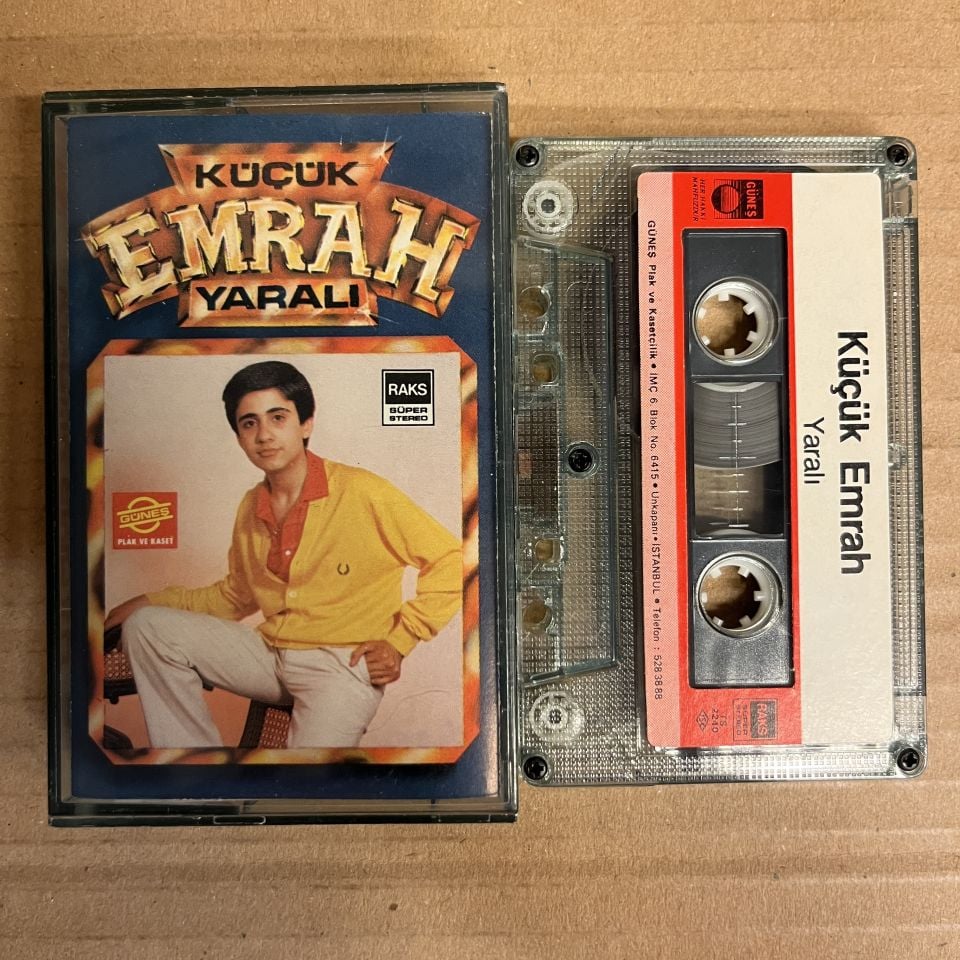 KÜÇÜK EMRAH - YARALI (1985) - KASET 2.EL