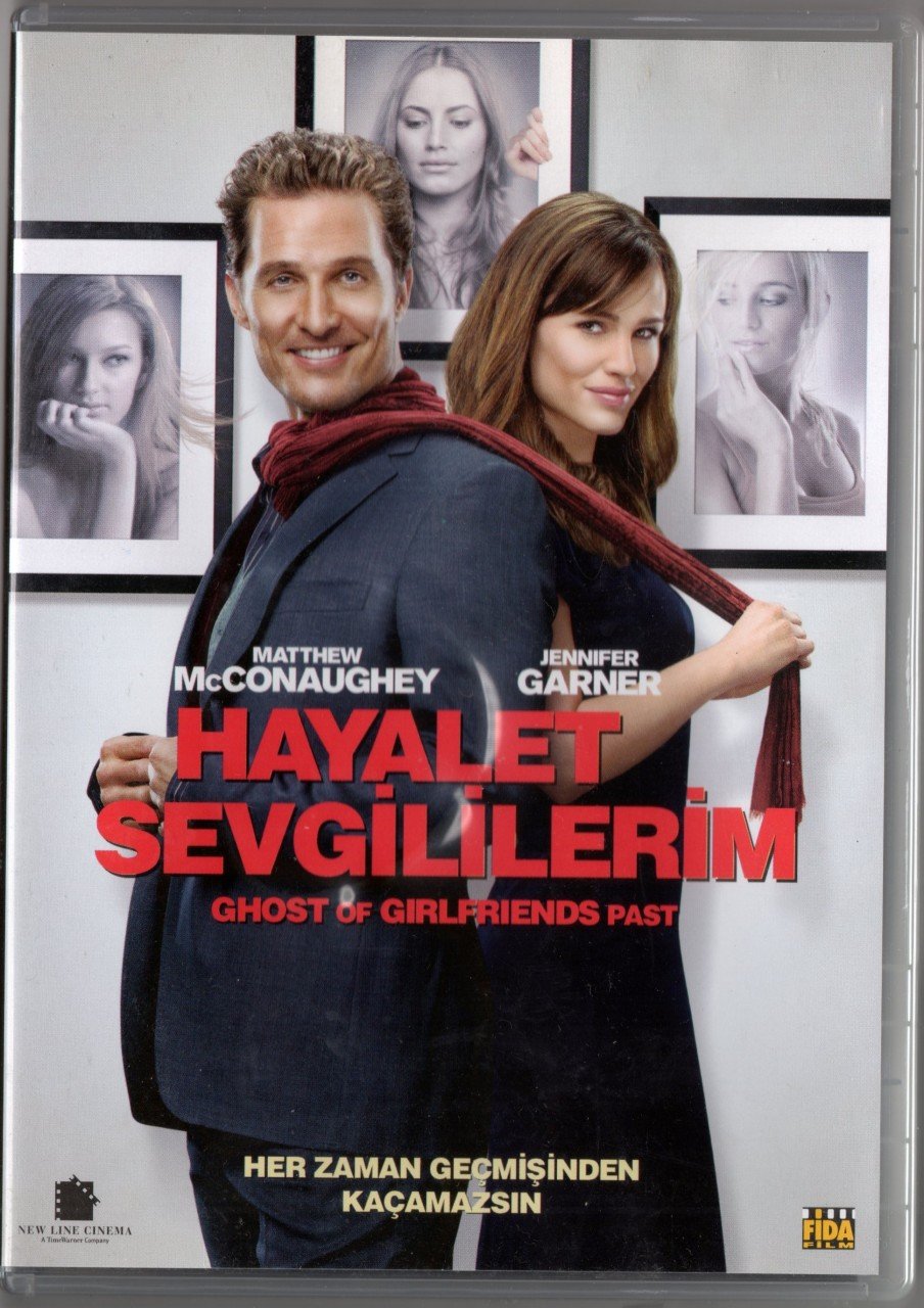 HAYALET SEVGİLİLERİM - GHOST OF GIRLFRIENDS PAST - MATTHEW McCONAUGHEY - JENNIFER GARNER - DVD 2.EL