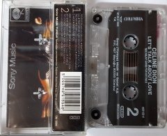 CELINE DION - LET'S TALK ABOUT LOVE (1997) SONY CASSETTE MADE IN TURKEY ''USED''
