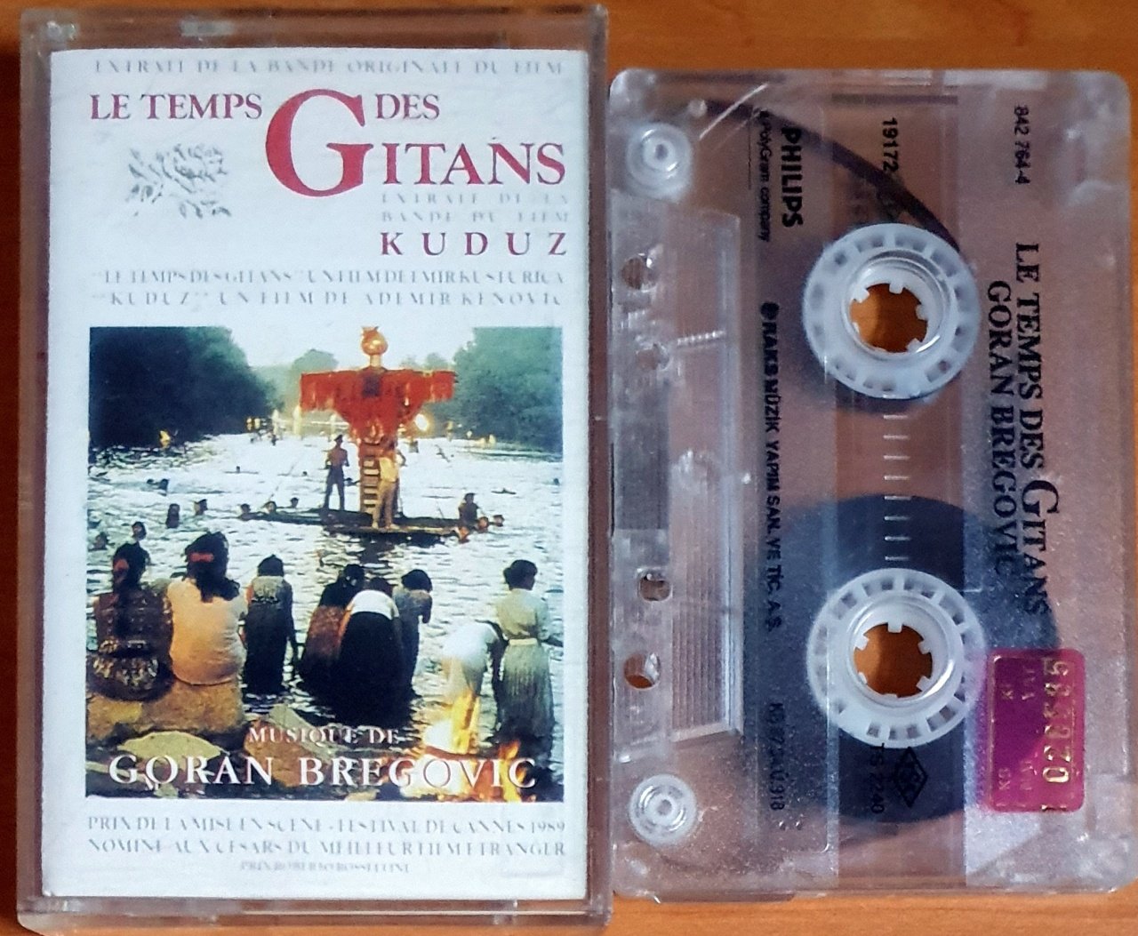 LE TEMPS DES GITANS SOUNDTRACK / GORAN BREGOVIC (1997) - KASET 2.EL