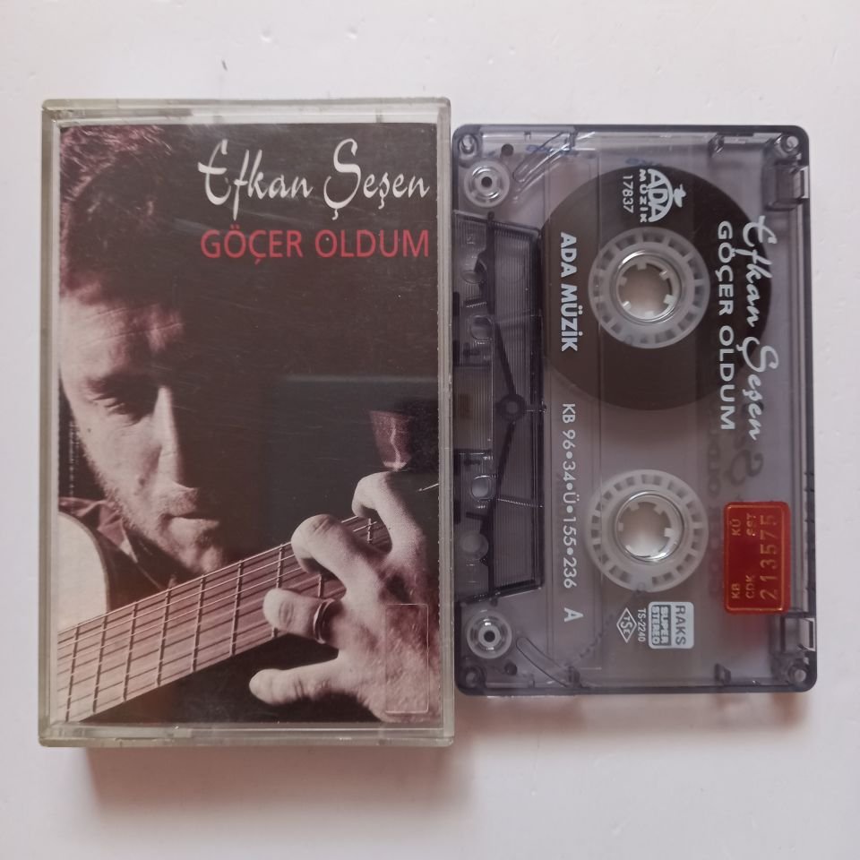 EFKAN ŞEŞEN - GÖÇER OLDUM (1996) - KASET 2.EL