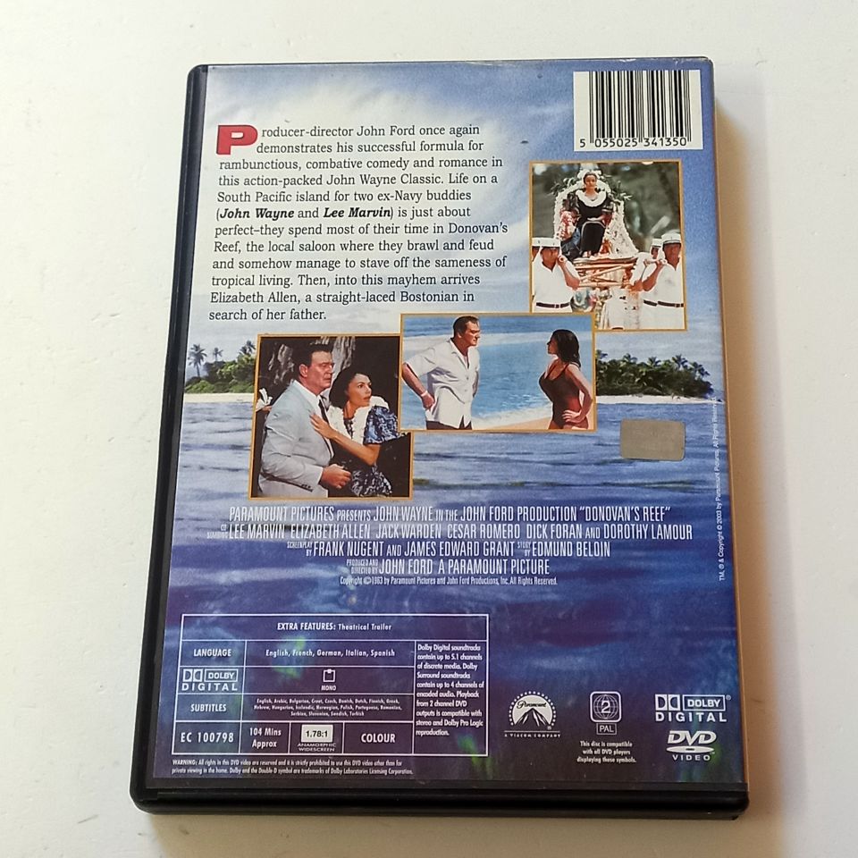 DONOVAN\'S REEF - JOHN WAYNE, LEE MARVIN, YÖN.: JOHN FORD - DVD 2. EL