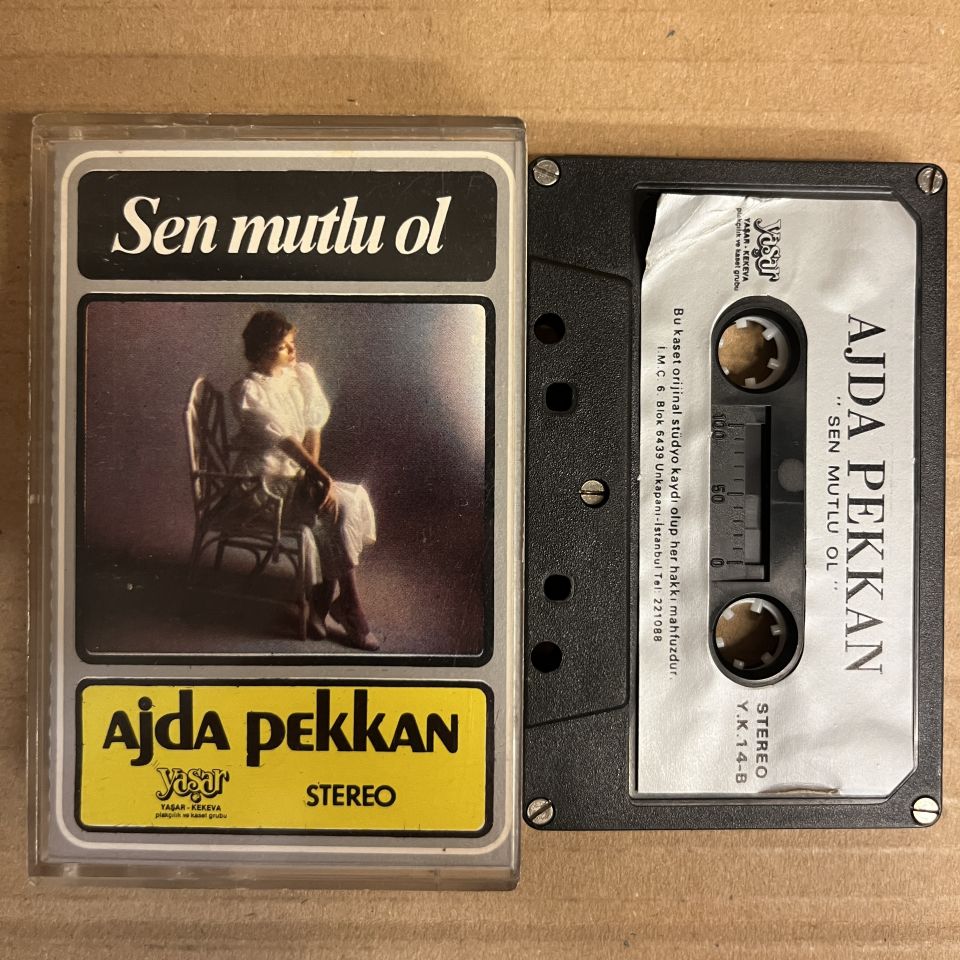 AJDA PEKKAN - SEN MUTLU OL (1981) - KASET 2.EL
