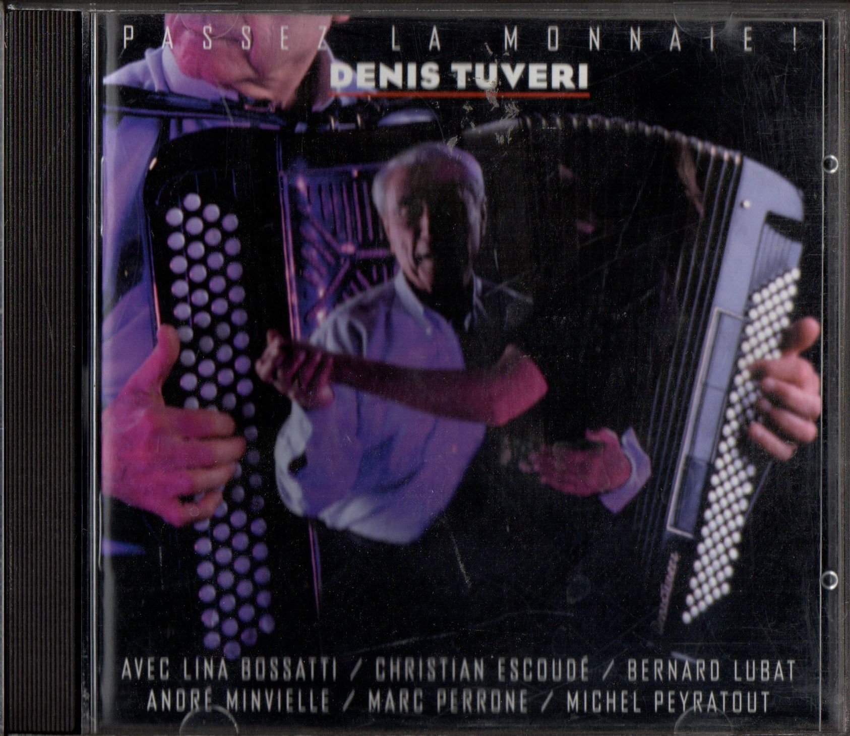 DENIS TUVERI (ACCORDIONIST) – PASSEZ LA MONNAIE! (1997) - CD AKORDİYON TANGO VALS BOLERO 2.EL