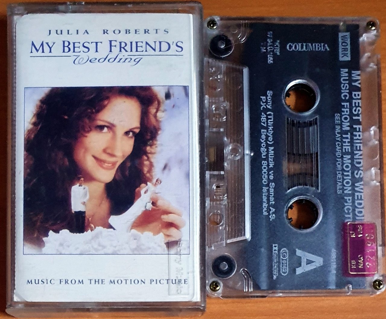 MY BEST FRIEND'S WEDDING SOUNDTRACK / DIANA KING, JAMES NEWTON HOWARD, THE EXCITERS, NICKY HOLLAND, ANI DIFRANCO, JIMMY SOUL (1997) - KASET 2.EL