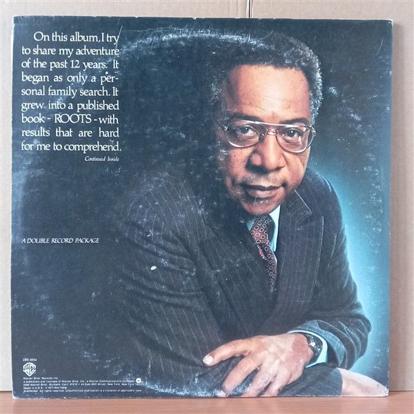 ALEX HALEY – TELLS THE STORY OF HIS SEARCH FOR ROOTS (1977) - 2LP 2.EL PLAK