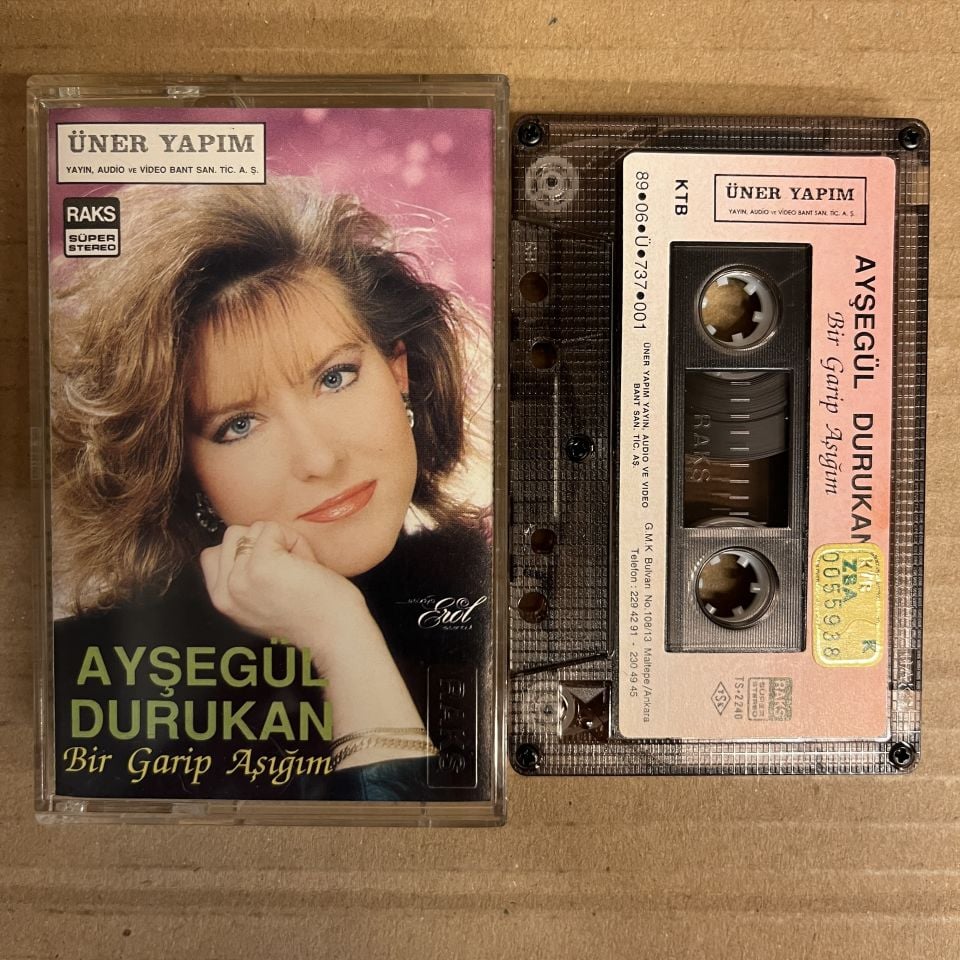 AYŞEGÜL DURUKAN - BİR GARİP AŞIĞIM (1989) - KASET 2.EL