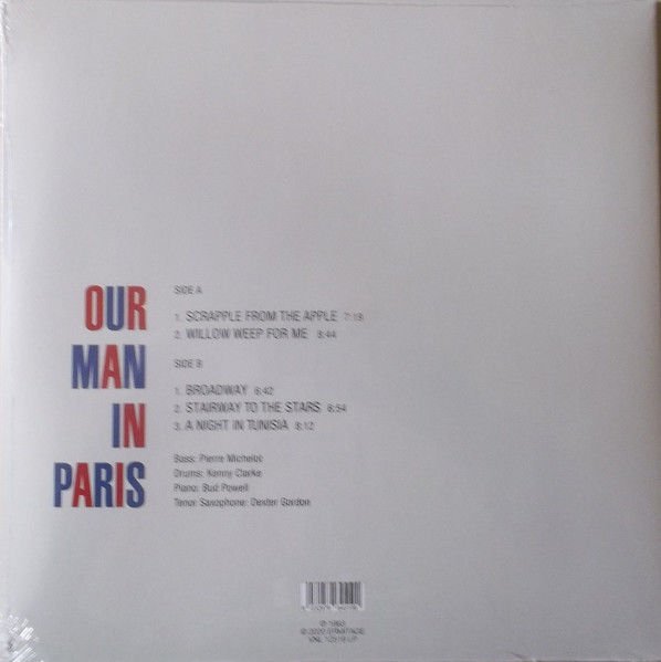 DEXTER GORDON – OUR MAN IN PARIS (1963) - LP 180GR 2020 ERMITAGE EDITION SIFIR PLAK
