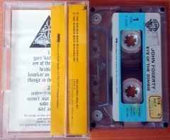 JOHN FOGERTY - EYE OF THE ZOMBIE (1986) MMY CASSETTE MADE IN TURKEY ''USED''  PAPER LABEL