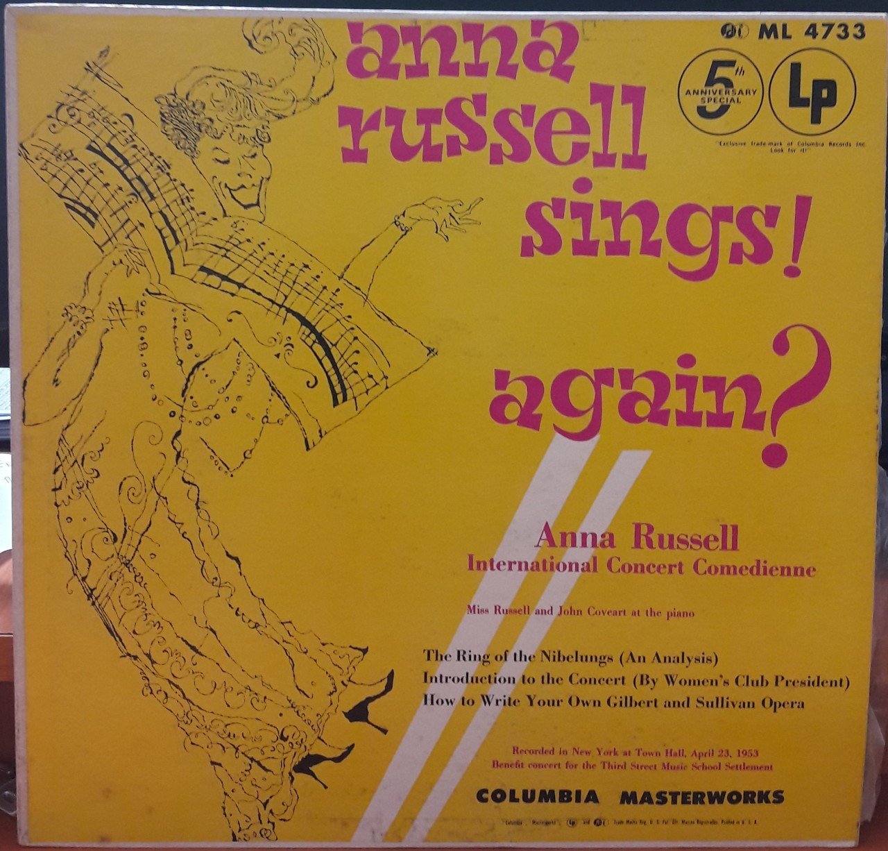ANNA RUSSELL SINGS! AGAIN? - PLAK 2.EL