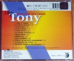 LITTLE TONY - I GRANDI SUCCESSI (1997) - CD 2.EL