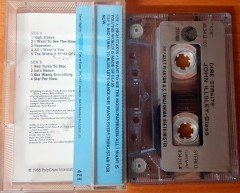 JOHN STRAITS - GLASS DIRE STRAITS (1988) PLAKSAN CASSETTE MADE IN TURKEY ''USED''  PAPER LABEL