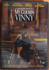 MY COUSIN VINNY - JOE PESCI - RALPH MACCHIO - MARISA TOMEI - DVD 2.EL 1. BÖLGE TR ALTYAZI YOKTUR