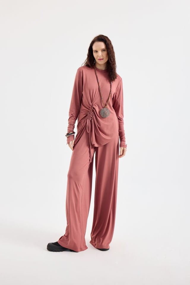 JARSE BOL PANTALON BAĞCIKLI BLUZ TAKIM S