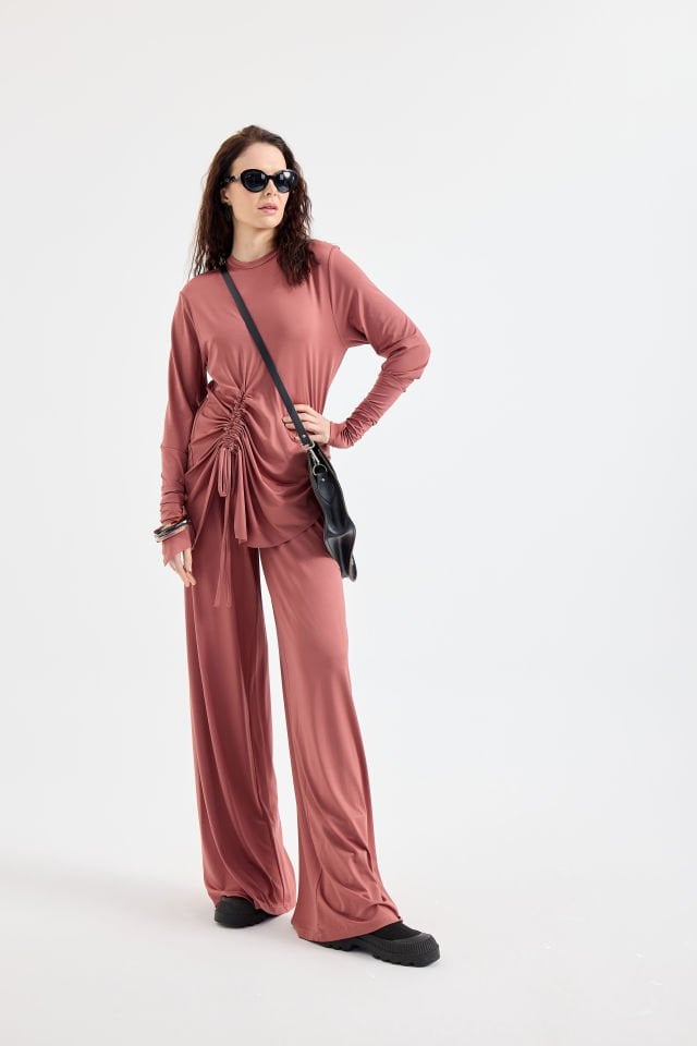JARSE BOL PANTALON BAĞCIKLI BLUZ TAKIM S