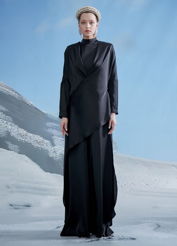 Pantalon Tunik Görünümlü Tulum 38
