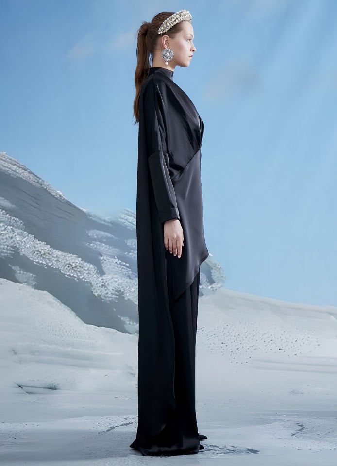 Pantalon Tunik Görünümlü Tulum 38
