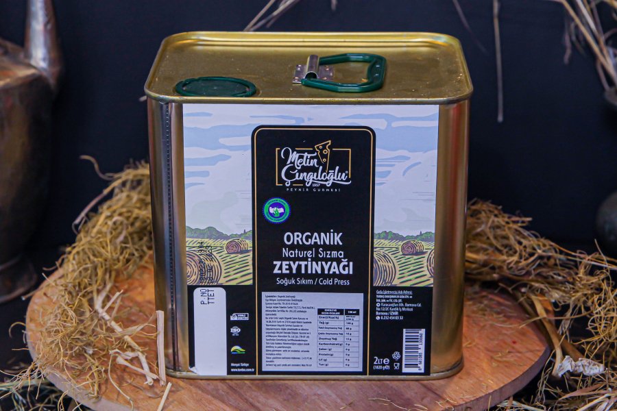 M.ÇINGIL ORG. ZEYTİNYAĞ TENEKE 2 LT