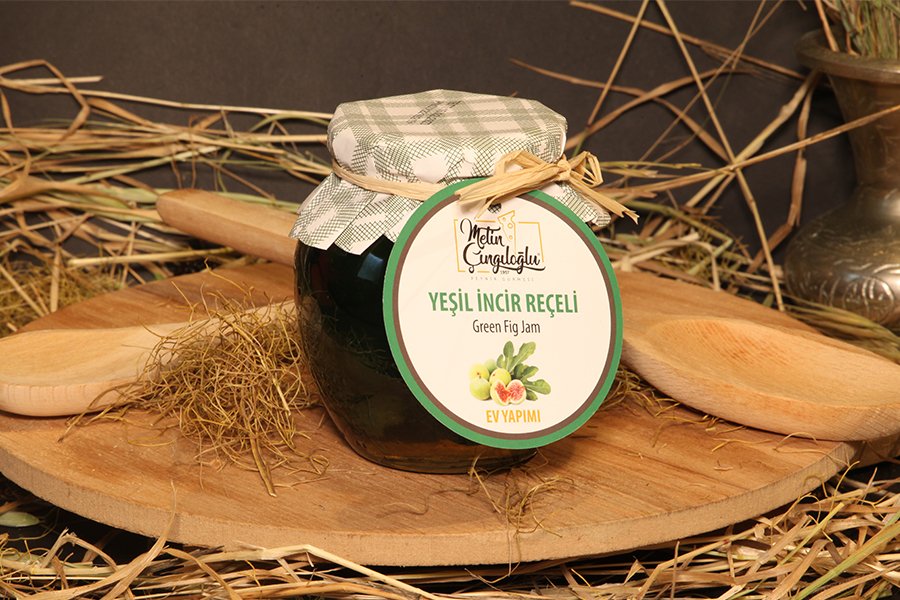 YEŞİL İNCİR REÇELİ EV YAPIMI