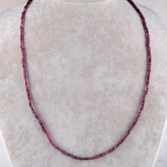 Garnet Doğal Taşlı Kolye