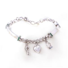 Charm Gümüş Bileklik