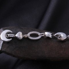 Charm Gümüş Bileklik