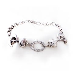 Charm Gümüş Bileklik