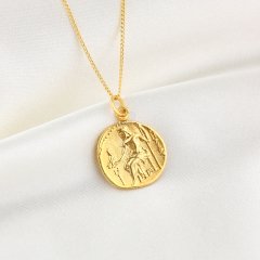 Hermes Gümüş Kolye