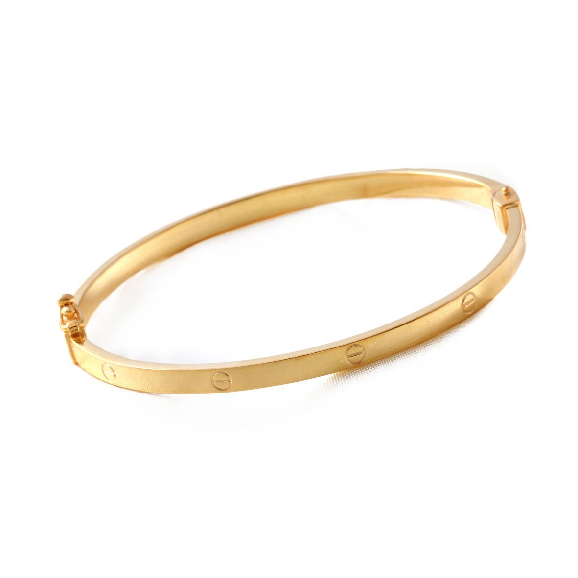 Cartier Model İnce Gümüş Kelepçe