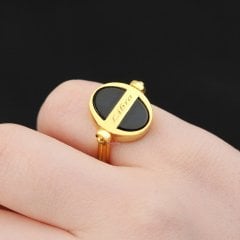 Zodiac Serisi Terazi Burcu Gümüş Yüzük