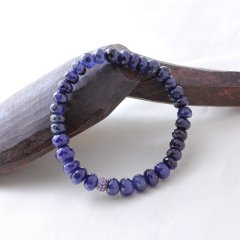 Safir Doğaltaşlı Bileklik