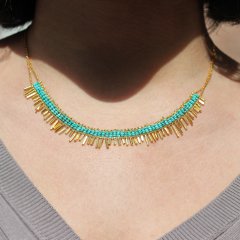 Hawaii Firuze Doğaltaşlı Set