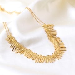 Hawaii Sarı Safir Doğaltaşlı Set