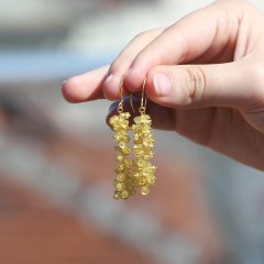 Hawaii Sarı Safir Doğaltaşlı Set