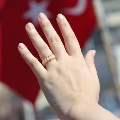 Hawaii Opal Doğaltaşlı Set