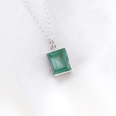 Lab. Zümrüt Minimal Kolye
