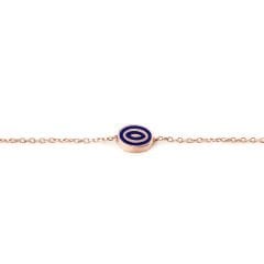 Minima Serisi Mineli Oval Model Bileklik