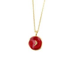 Minimal Mineli Gümüş Charm
