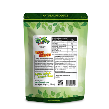 Freeze-Dried Muz 30g