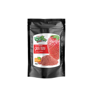 Freeze-Dried Çilek Tozu 60g