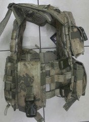 MİKADO 7B™ TAM DONANIMLI BALISTIK AVCI HUCUM YELEGI, (MPT-76/G3 ), J.KAMUFLAJ