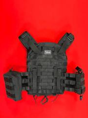 MİKADO 7B™ ACIK CEPLI TAM DONANIMLI HUCUM YELEGI,( MPT 76) SİYAH
