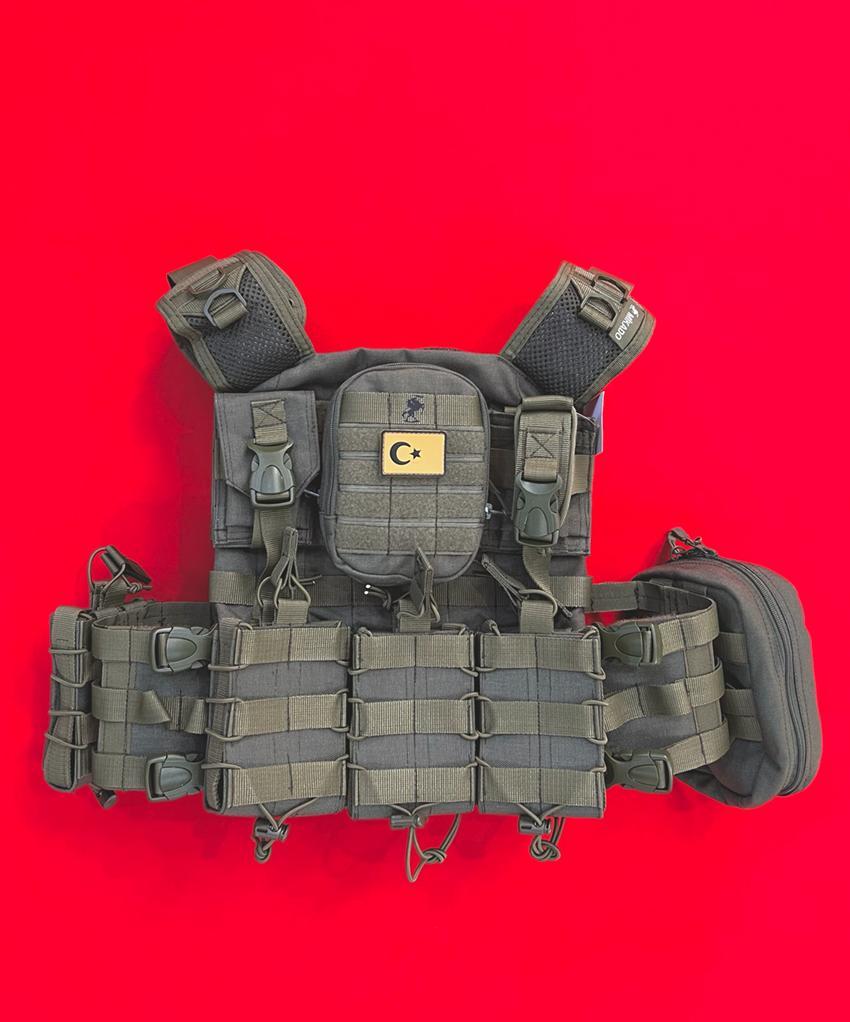 MİKADO 7B™ ACIK CEPLI TAM DONANIMLI H. YELEGI, MPT-76/G3, HAKİ