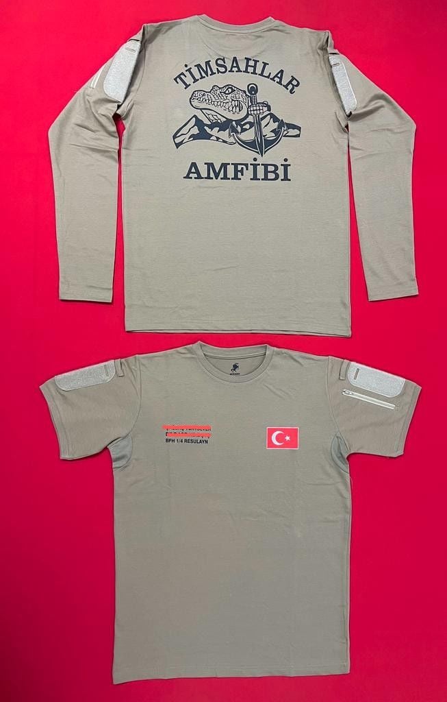 MİKADO LAKOS KUMAŞ UZUN VE KISA KOL TİŞÖRT(TİMSAHLAR)