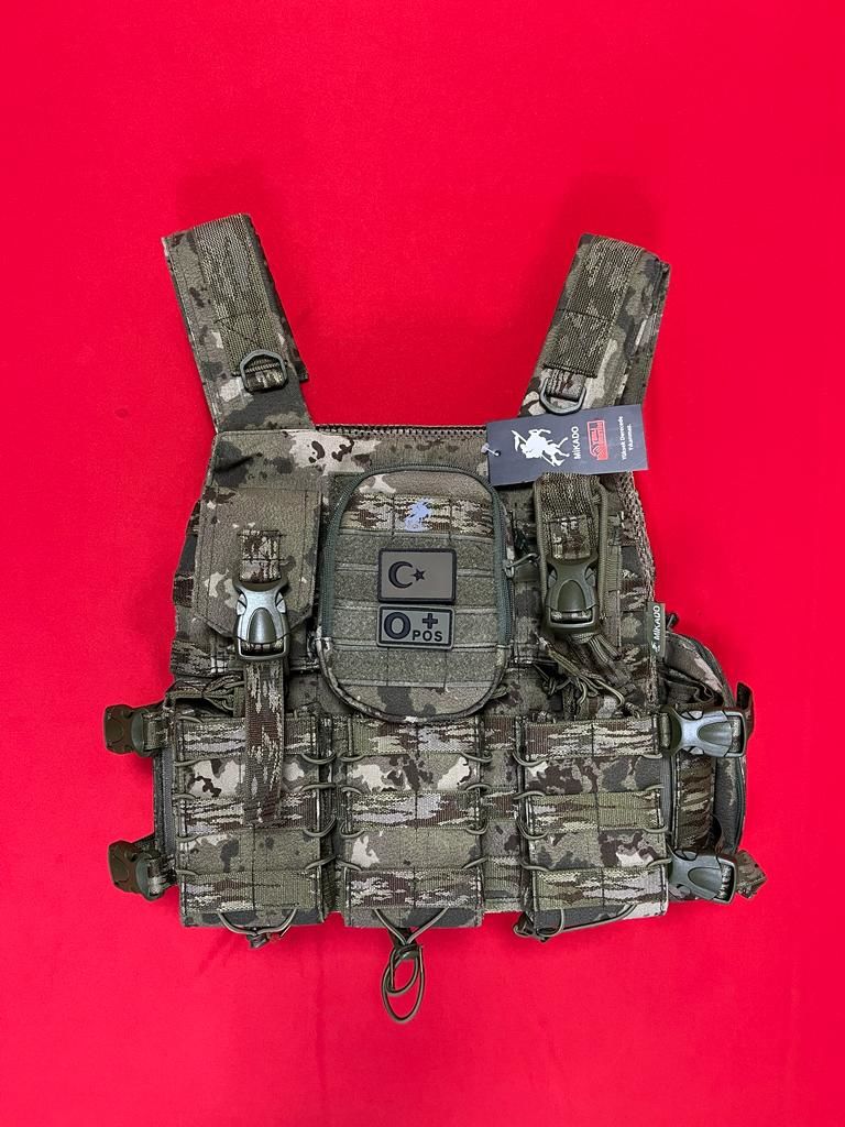 MİKADO 7B™ ACIK CEPLI TAM DONANIMLI H. YELEGI, MPT-76/G3, YENI TSK KAMUFLAJ COMFOR