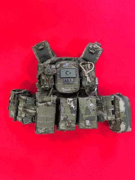 MİKADO 7B™ ACIK CEPLI TAM DONANIMLI H. YELEGI, MPT-76/G3, FOKSİYONEL CEPLİYENI TSK KAMUFLAJ
