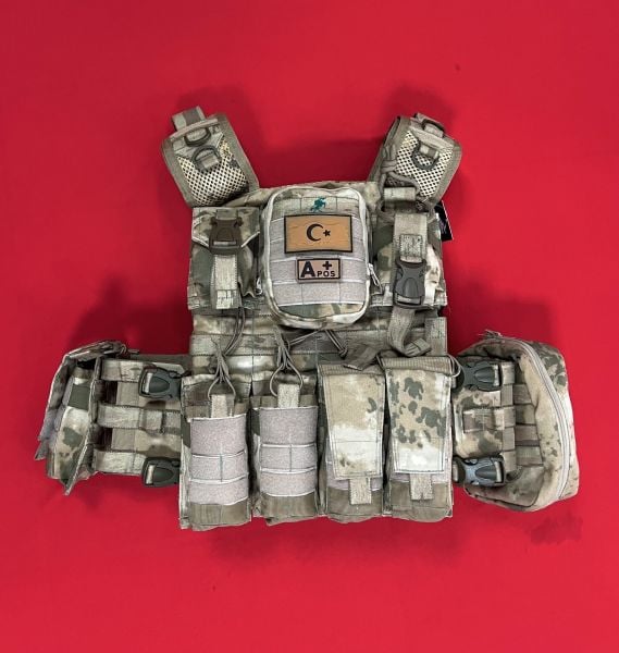 MİKADO 7B™ ACIK CEPLI TAM DONANIMLI H. YELEGI,( 5,56mm), FOKSİYONEL CEPLİ JANDARMA